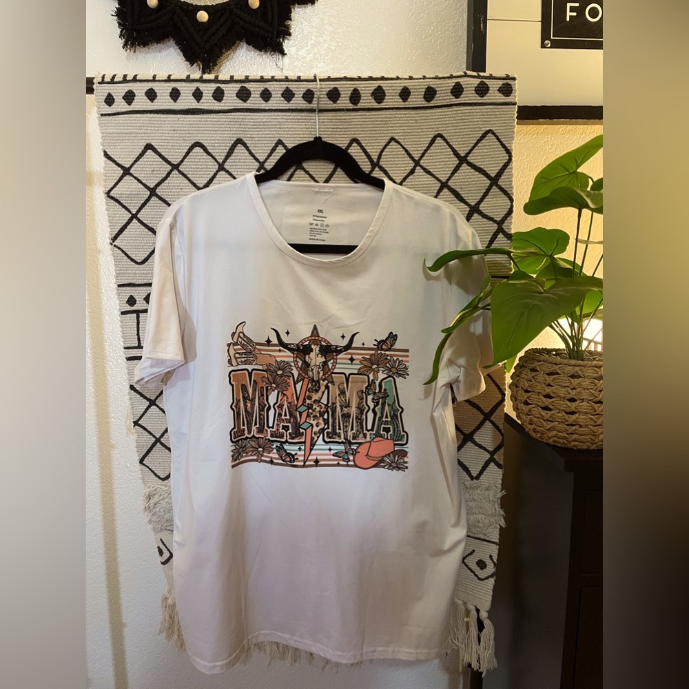 Western MAMA t-shirt XXL